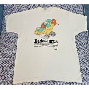 Vintage 1987 Dadasaurus T-Shirt Men's Size XL Single Stich Made In USA